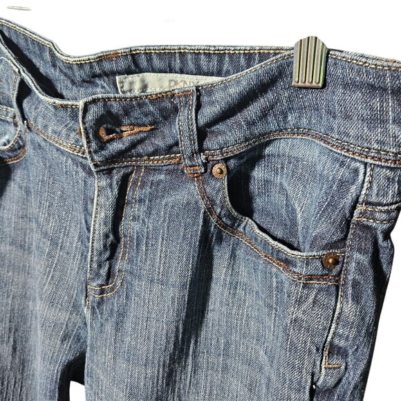 DKNY Jeans Womens Mid-Rise Bootcut Denim Jeans Size 10 Blue - Picture 2 of 5
